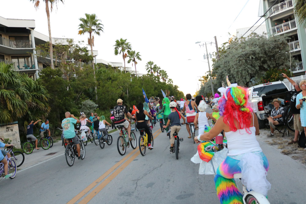 Zombie Bike Ride 2018 photo - Duval Street, Key West